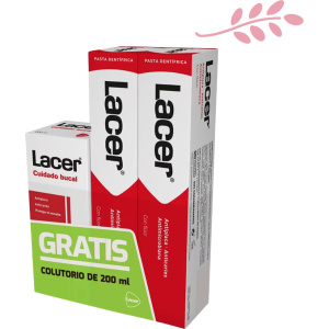 Lacer Pasta DUPLO + Colutorio 200ml