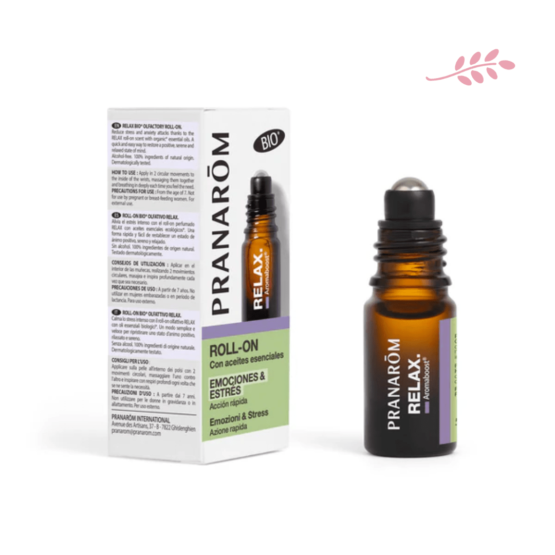 Pranarom Aromaboost Roll On Relax 5 ml - Bio