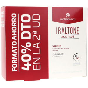 Cantabria labs Iraltone Aga Plus Pack 2 Uds. 120 cápsulas (60+60)