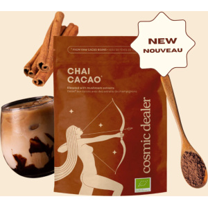 Cosmic Dealer Chocolate para beber Chai Cacao