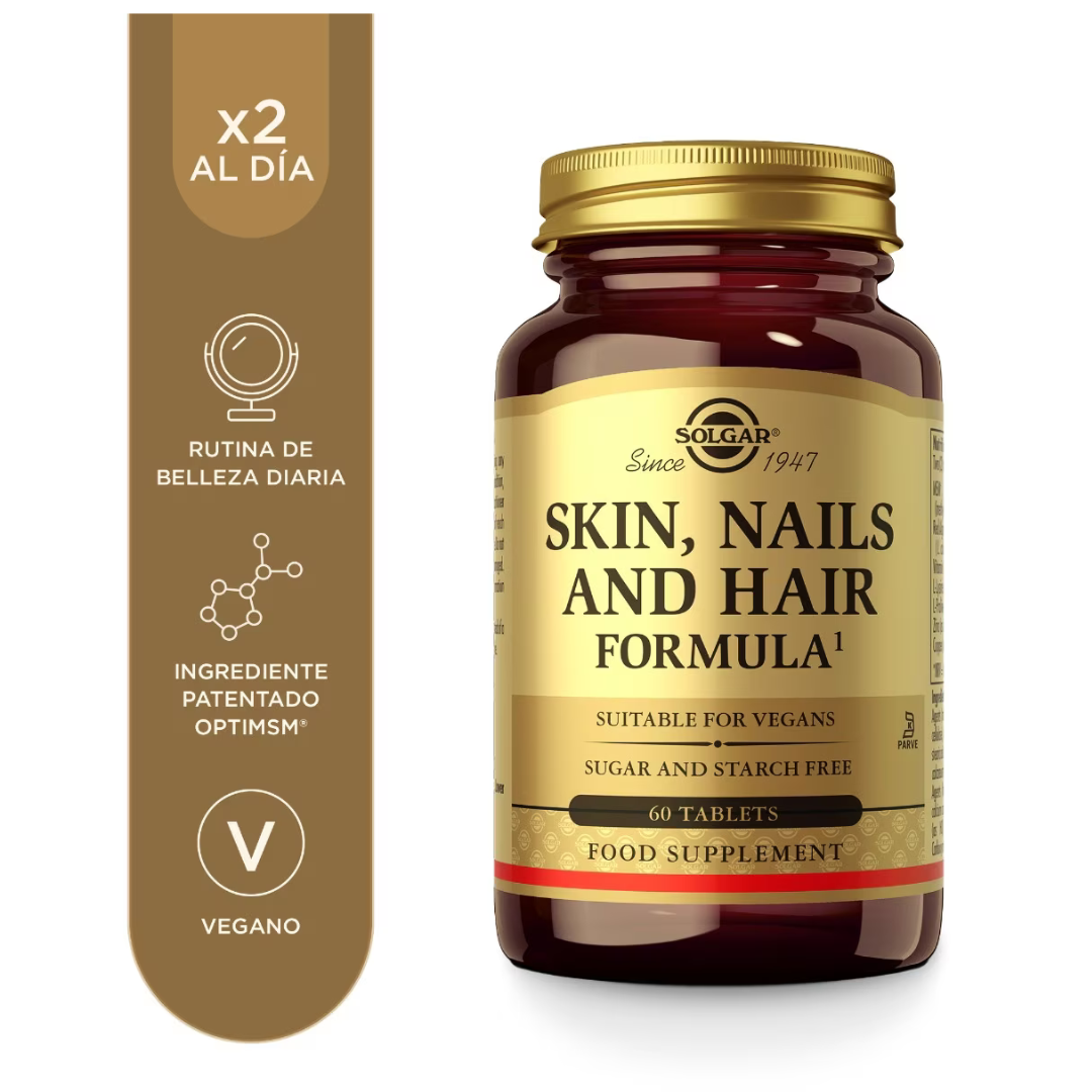Solgar Skin, nails and hair formula 60 compr