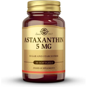 Astaxantina 5 mg - 30 cápsulas blandas