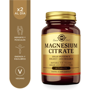 Solgar citrato de magnesio