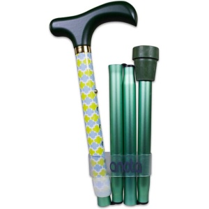 Prim Luxury Muletilla Plegable Aluminio Perla Saten Manzana 600083, 1 Unidad